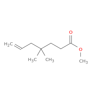 6-Heptenoic acid, 4,4-dimethyl-, methyl ester
