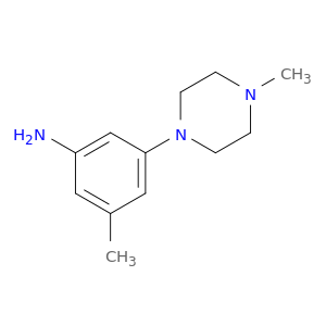 3-methyl-5-(4-methylpiperazin-1-yl)aniline