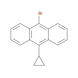 Anthracene, 9-bromo-10-cyclopropyl-