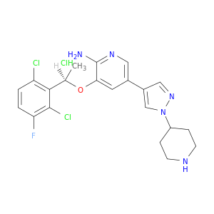 (R)-3-(1-(2,6-二氯-3-氟苯基)乙氧基)-5-(1-(哌啶-4-基)-1H-吡唑-4-基)吡啶-2-胺盐酸盐