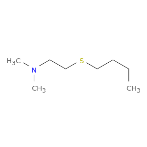 Ethanamine, 2-(butylthio)-N,N-dimethyl-