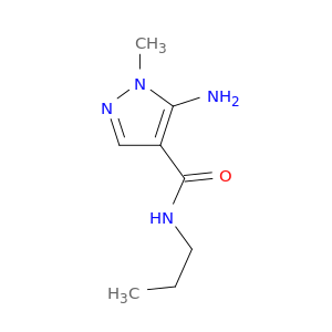 1H-Pyrazole-4-carboxamide, 5-amino-1-methyl-N-propyl-