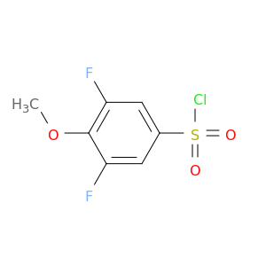 3,5-Difluoro-4-methoxybenzene-1-sulfonyl chloride