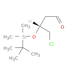 Butanal, 4-chloro-3-[[(1,1-dimethylethyl)dimethylsilyl]oxy]-, (3R)-