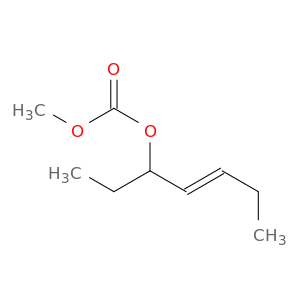 Carbonic acid, (2E)-1-ethyl-2-pentenyl methyl ester