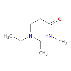 Propanamide, 3-(diethylamino)-N-methyl-