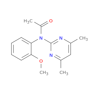 Acetamide, N-(4,6-dimethyl-2-pyrimidinyl)-N-(2-methoxyphenyl)-
