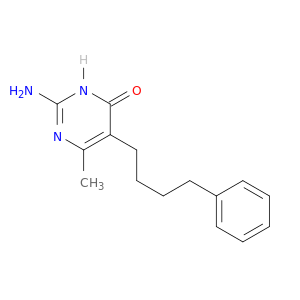 4(3H)-Pyrimidinone,2-amino-6-methyl-5-(4-phenylbutyl)-