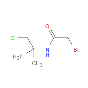 Acetamide, 2-bromo-N-(2-chloro-1,1-dimethylethyl)-