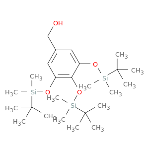Benzenemethanol, 3,4,5-tris[[(1,1-dimethylethyl)dimethylsilyl]oxy]-