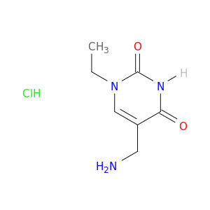 5-(aminomethyl)-1-ethylpyrimidine-2,4(1h,3h)-dione hydrochloride