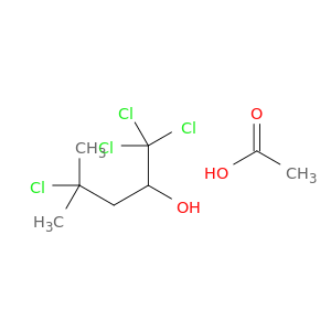 2-Pentanol, 1,1,1,4-tetrachloro-4-methyl-, acetate