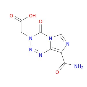 2-(8-Carbamoyl-4-oxoimidazo[5,1-d][1,2,3,5]tetrazin-3(4H)-yl)acetic acid