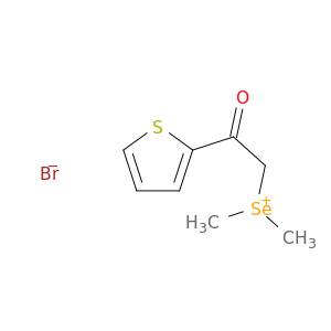 Selenonium, dimethyl[2-oxo-2-(2-thienyl)ethyl]-, bromide