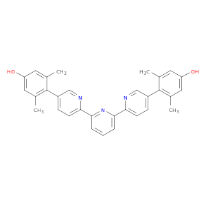 Phenol, 4,4'-[2,2':6',2''-terpyridine]-5,5''-diylbis[3,5-dimethyl-