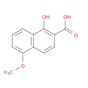 2-Naphthalenecarboxylicacid, 1-hydroxy-5-methoxy-