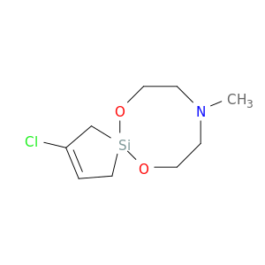 6,12-Dioxa-9-aza-5-silaspiro[4.7]dodec-2-ene, 2-chloro-9-methyl-
