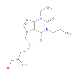 3,7-Dihydro-7-(5,6-dihydroxyhexyl)-3-ethyl-1-propyl-1H-purine-2,6-dione