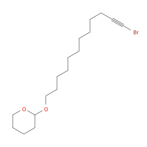 2H-Pyran, 2-[(12-bromo-11-dodecynyl)oxy]tetrahydro-