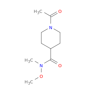 1-acetyl-N-methoxy-N-methylpiperidine-4-carboxamide