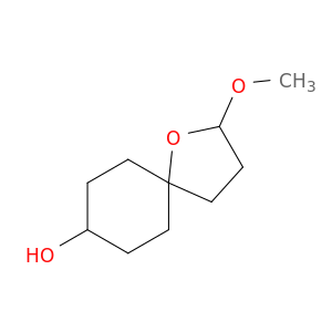 1-Oxaspiro[4.5]decan-8-ol, 2-methoxy-