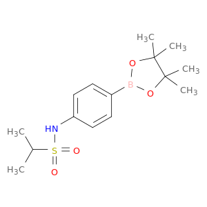 4-异丙基磺酰氨基苯基硼酸频那醇酯