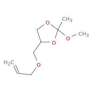 1,3-Dioxolane, 2-methoxy-2-methyl-4-[(2-propenyloxy)methyl]-