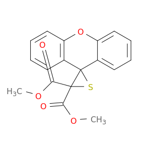 Spiro[thiirane-2,9'-[9H]xanthene]-3,3-dicarboxylic acid, dimethyl ester