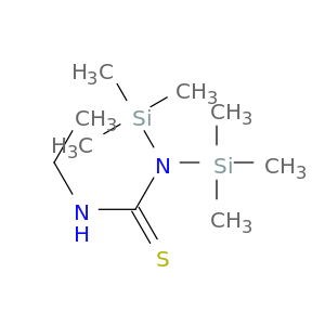 Thiourea,N'-ethyl-N,N-bis(trimethylsilyl)-