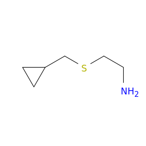 2-[(Cyclopropylmethyl)sulfanyl]ethan-1-amine