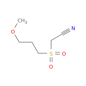 2-(3-Methoxypropanesulfonyl)acetonitrile