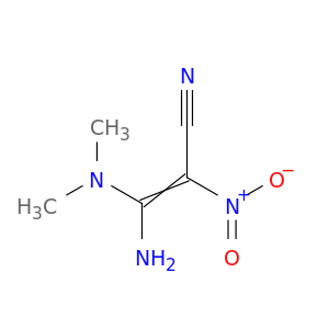 2-Propenenitrile, 3-amino-3-(dimethylamino)-2-nitro-