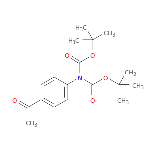 1-(4-N,N-二-Boc-氨基苯基)乙酮