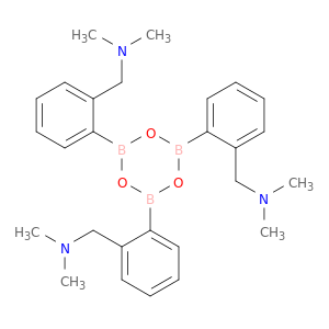 Benzenemethanamine, 2,2',2''-(2,4,6-boroxintriyl)tris[N,N-dimethyl-