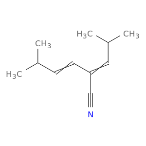 3-Hexenenitrile, 5-methyl-2-(2-methylpropylidene)-