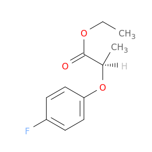 Propanoic acid, 2-(4-fluorophenoxy)-, ethyl ester, (R)-