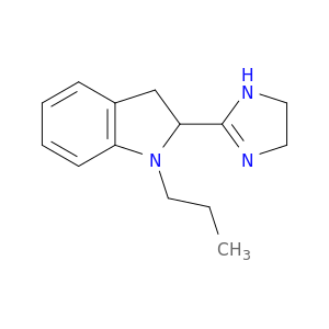 1H-Indole, 2-(4,5-dihydro-1H-imidazol-2-yl)-2,3-dihydro-1-propyl-