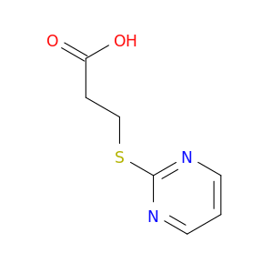 3-(pyrimidin-2-ylsulfanyl)propanoic acid