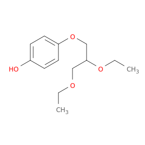 Phenol, 4-(2,3-diethoxypropoxy)-