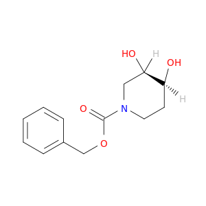 Benzyl (3S,4R)-3,4-dihydroxypiperidine-1-carboxylate