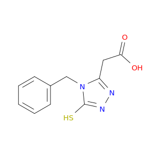 2-(4-Benzyl-5-sulfanyl-4H-1,2,4-triazol-3-yl)acetic Acid