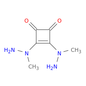 3-Cyclobutene-1,2-dione,3,4-bis(1-methylhydrazinyl)-