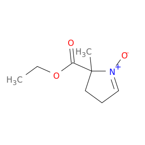 2H-Pyrrole-2-carboxylic acid, 3,4-dihydro-2-methyl-, ethyl ester, 1-oxide