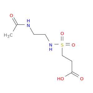 3-[(2-Acetamidoethyl)sulfamoyl]propanoic Acid