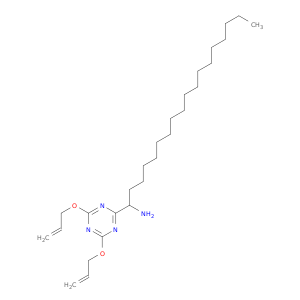 Octadecanamine, 1-[4,6-bis(2-propenyloxy)-1,3,5-triazin-2-yl]-