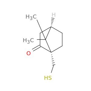 Bicyclo[2.2.1]heptan-2-one, 1-(mercaptomethyl)-7,7-dimethyl-, (1S,4R)-