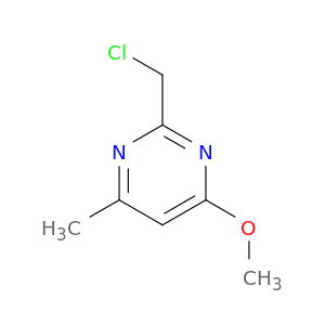 Pyrimidine, 2-(chloromethyl)-4-methoxy-6-methyl-