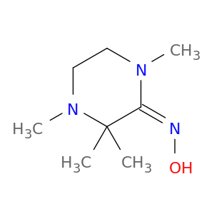 Piperazinone,1,3,3,4-tetramethyl-, oxime, (E)- (9CI)