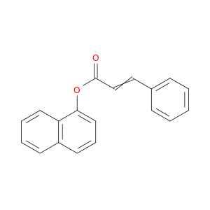 2-Propenoic acid, 3-phenyl-, 1-naphthalenyl ester