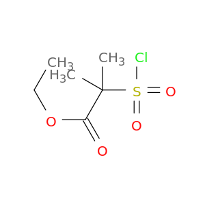 ethyl 2-(chlorosulfonyl)-2-methylpropanoate